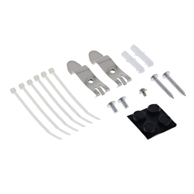 InLine Ausgabebox | für 6 Keystone-Module | Tisch- und DIN-Schienenmontage | Schwarz