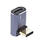InLine USB-C Winkeladapter oben/unten | USB4 40 Gbps | PD 240W | 8K 60Hz | Aluminium