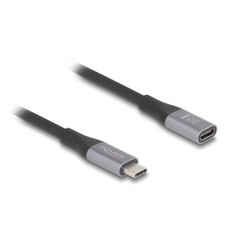 DeLOCK Delock USB-C Verlängerungskabel | USB4 40 Gbps | PD 240W | 8K 60Hz | 2 Meter