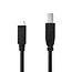Nedis USB-C auf USB-B Kabel | USB 2.0 | bis 2A | Schwarz | 2 Meter