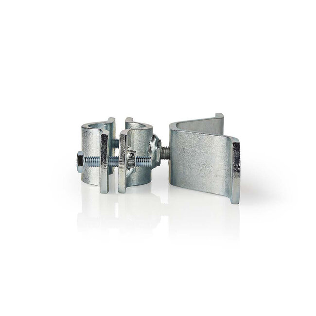 Nedis Mastklemme für Satellitenschüssel | Klemdurchmesser 38-40 mm | Silber
