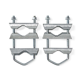 Nedis Nedis Mastklemme für Satellitenschüssel | Klemdurchmesser 40-60 mm | Silber