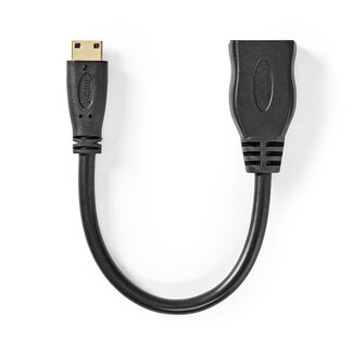 Nedis Nedis Mini HDMI-auf-HDMI Adapter | HDMI 1.4 (4K 30Hz) | 0,20 m