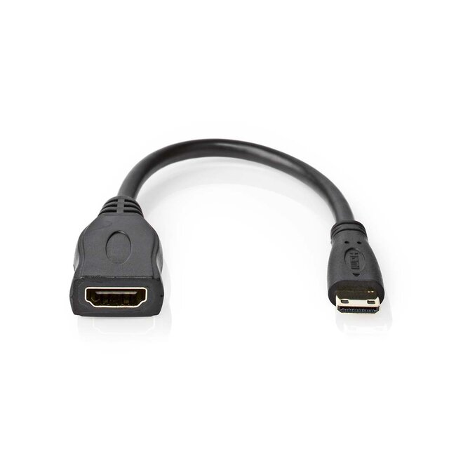 Nedis Mini HDMI-auf-HDMI Adapter | HDMI 1.4 (4K 30Hz) | 0,20 m