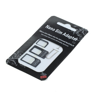 OTB OTB SIM-Kartenadapter Set 4-in-1 Blisterpackung