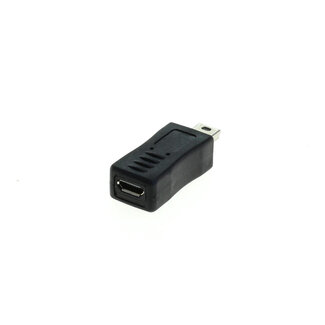 OTB OTB Adapter – Micro-USB Buchse auf Mini-USB Stecker