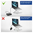 ACT USB-C Dockingstation | 2x HDMI 4K 60Hz, 7x USB-A/C, PD 85W, RJ45 & 3,5mm | DisplayLink | 1 Meter