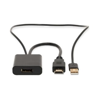 Nedis Nedis HDMI-auf-DisplayPort aktiver Adapter | 4K 60Hz | 0,20 m