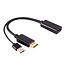 Aktiver HDMI-zu-DisplayPort-Adapter mit USB-A | HDMI 2.0 | DP 1.2 | 4K 60Hz | 0,20 m