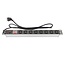 19 Zoll Steckdosenleiste | Schalter | CEE 7/7 - 8x IEC C13 | 1U | Aluminium | 1,8 m