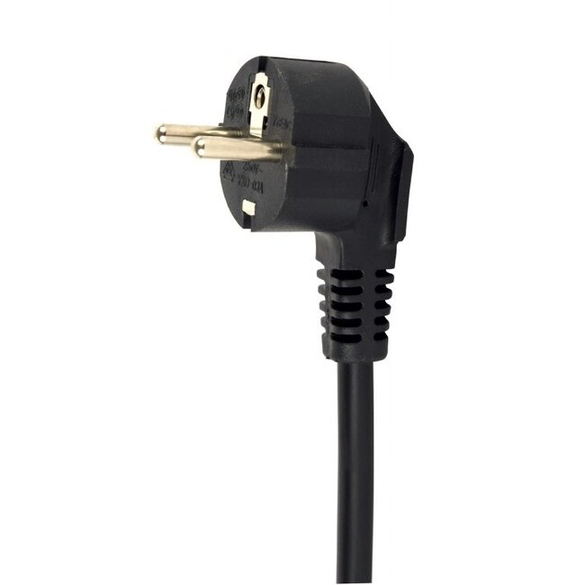 19 Zoll Steckdosenleiste | Schalter | CEE 7/7 - 9x CEE 7/5 (Belgien) | 1U | Schwarz | 2m