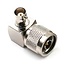 N (m) - BNC (w) Winkeladapter | 50 Ohm