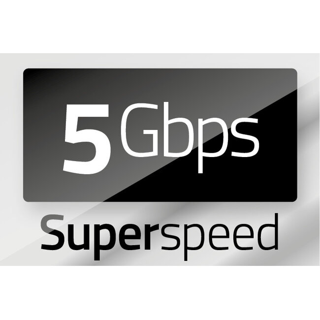 USB-A Winkel Keystone Modul | USB 3.0 5 Gbps | Weiß