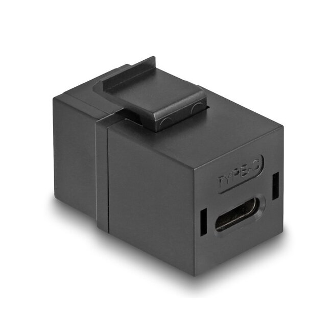 USB-C Keystone Modul | USB 2.0 | Schwarz