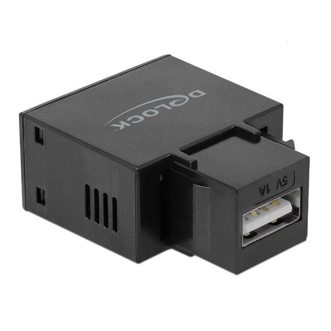 USB-A Keystone Ladegerät Modul 5W Schwarz