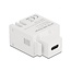USB-C Keystone Modul USB-Ladegerät | 10,5W | Weiß