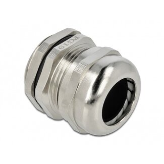 DeLOCK Kabelverschraubung PG19 12-15 mm IP68 Metall 1 Stück