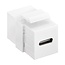 USB-C Keystone Modul | USB 3.2 10 Gbps | Weiß