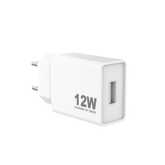 Sinox Sinox PRO USB Heimladegerät | 1x USB-A | 2,4A | Weiß