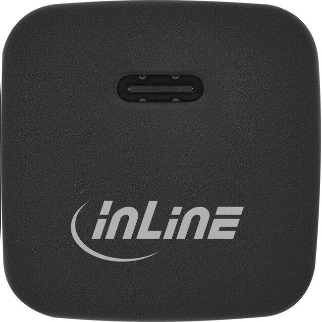 InLine USB Heimladegerät | 1x USB-C PD | GaN | 33W | Schwarz