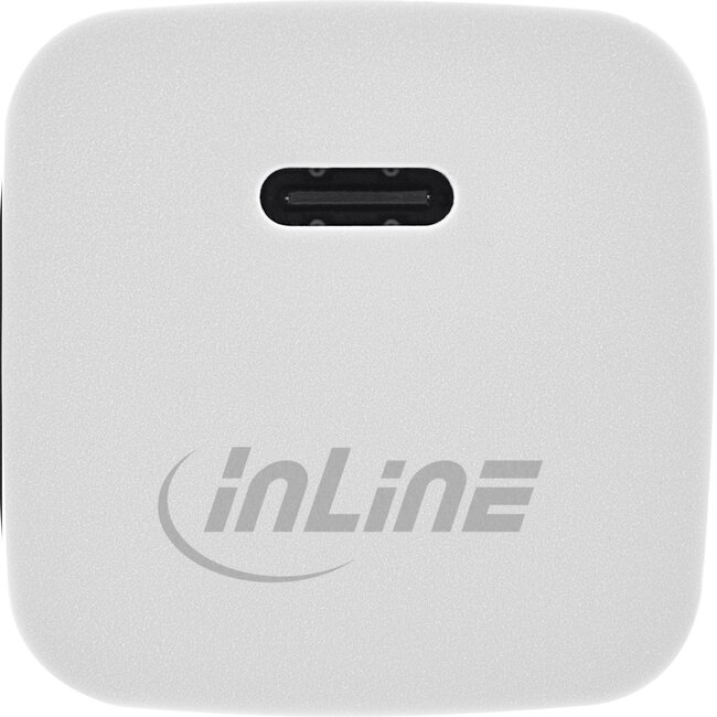 InLine USB Heimladegerät | 1x USB-C PD | GaN | 33W | Weiß