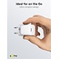 Goobay Nano USB-C PD Heimladegerät 20W mit Lightning-Kabel 1m Weiß