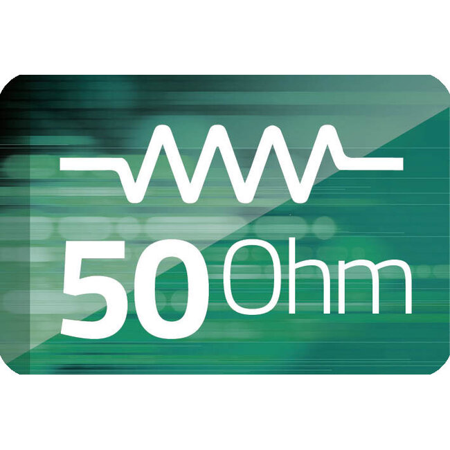 2x BNC (m) - 2x BNC (w) Verteiler | X-Ausführung | 50 Ohm