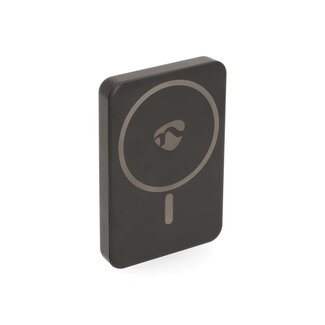 Nedis Nedis Powerbank | Kabelloses Laden + USB-C PD 20W | Qi + MagSafe | 5.000 mAh