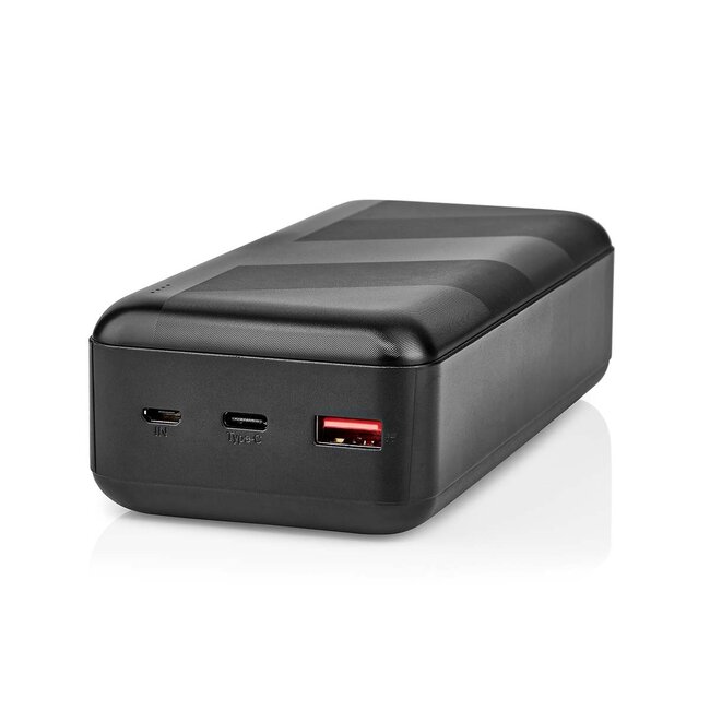 Nedis Powerbank | USB-C PD 65W + USB-A QC 18W | 32.000 mAh