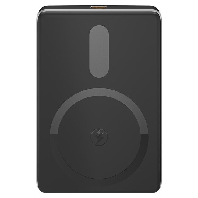 Goobay Powerbank | Kabelloses Laden + USB-C PD 20W | Qi + MagSafe | 5.000 mAh