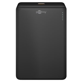 Goobay Goobay Powerbank | Kabelloses Laden + USB-C PD 20W | Qi + MagSafe | 10.000 mAh