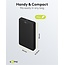 Goobay Powerbank | Kabelloses Laden + USB-C PD 20W | Qi + MagSafe | 10.000 mAh