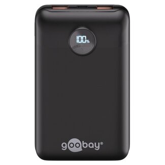 Goobay Goobay Kompakte Powerbank | USB-C PD 20W + USB-A QC | 20.000 mAh