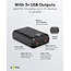 Goobay Kompakte Powerbank | USB-C PD 20W + USB-A QC | 20.000 mAh