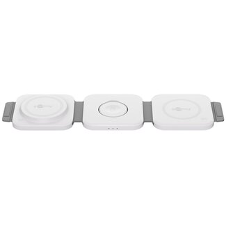 Goobay Goobay 3-in-1 kabelloses Qi-Ladegerät | 15W + 5W + 2,5W