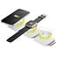 Goobay 3-in-1 kabelloses Qi-Ladegerät | 15W + 5W + 2,5W