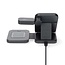 Nedis 3-in-1 kabelloses Qi Ladegerät | 15W | Schwarz