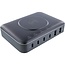 InLine Multiport USB Powerstation | Qi + 4x USB-C PD + 2x USB-A QC | 100W