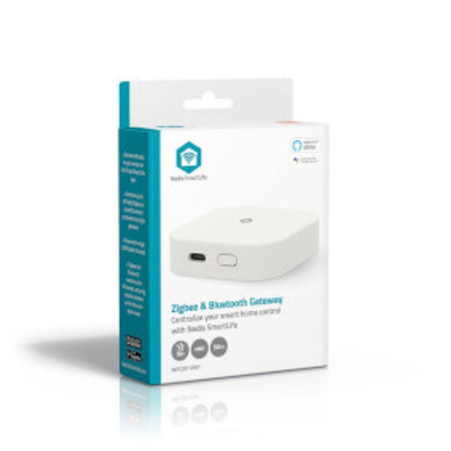 SmartLife Gateway | Bluetooth® / Zigbee 3.0 | 50 Geräte | USB Stromversorgung | Android™ / iOS | Weiß