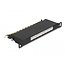 Delock 10 Zoll Patchpanel | 8x RJ45 | CAT6a | STP | 0,5U | Schwarz