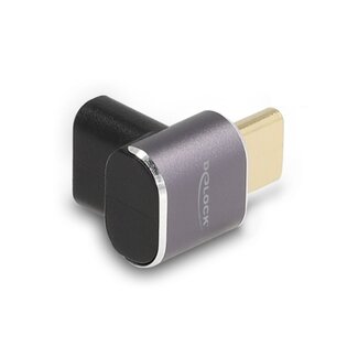 DeLOCK Delock USB-C Winkeladapter | oben/unten | kompakt | USB4 40 Gbps | PD 100W | 8K 60Hz