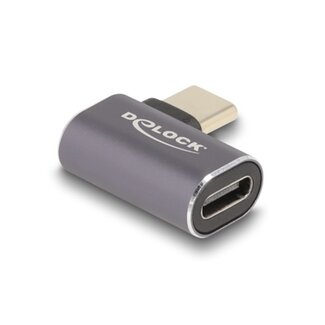 DeLOCK Delock USB-C Winkeladapter | Links/Rechts | USB4 40 Gbps | PD 100W | 8K 60Hz