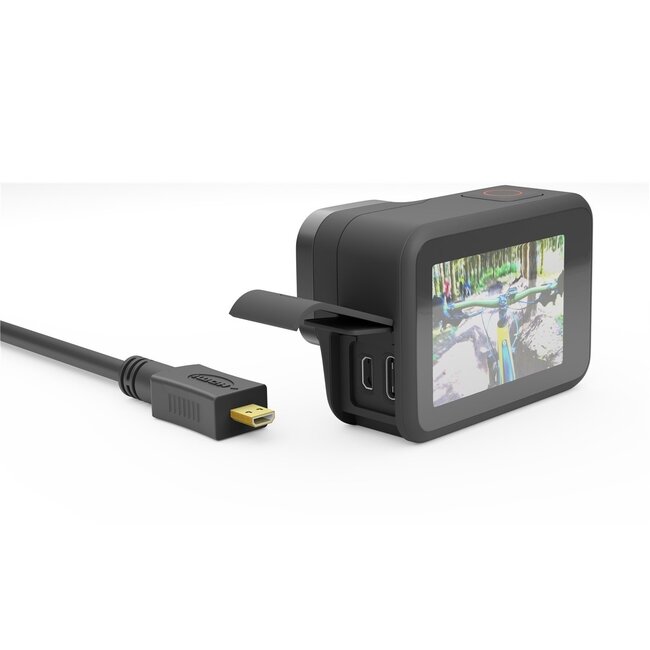 Micro HDMI-zu-HDMI Kabel | HDMI 2.1 (8K 60Hz + HDR) | Schwarz | 1 Meter