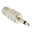 F (w) - 3,5mm Klinke 2-polig (m) Adapter | 50 Ohm