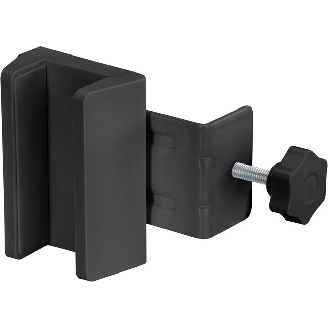 InLine Steckdosenleiste Tischbefestigung | Schraubklemme | Tischbeindicke bis 90mm | Schwarz