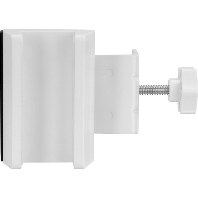 InLine Steckdosenleiste Tischbefestigung | Schraubklemme | Tischdicke bis 90mm | Weiß