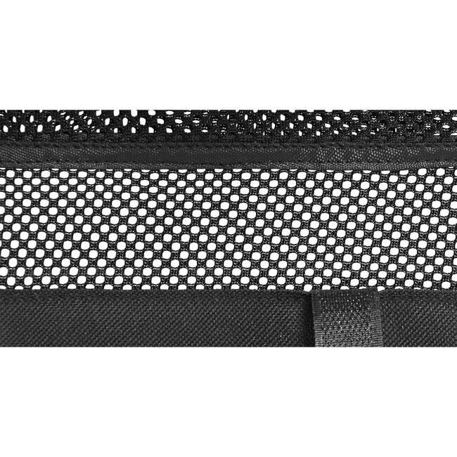 Inline Schreibtisch-Kabeltas mit Schraubbefestigung | 91 x 8,5 cm | Schwarz