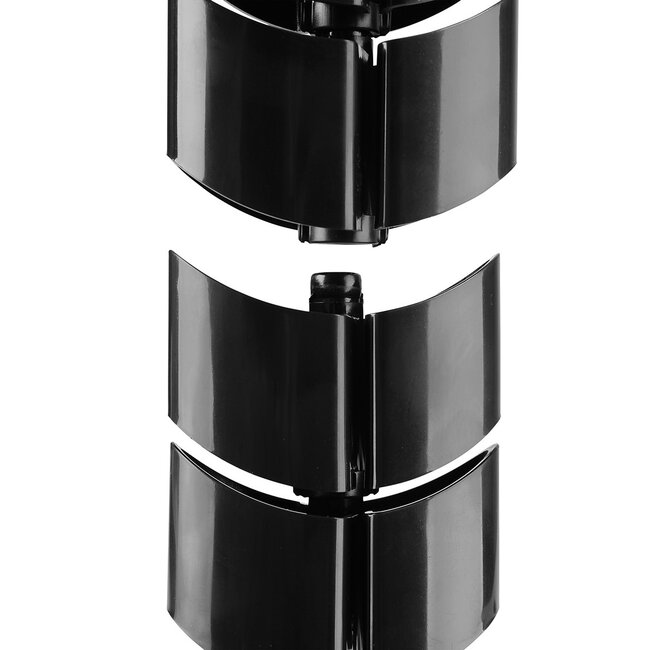 My Wall Flexibles Kabelkanal für Schreibtisch | Schraubbefestigung | 73 cm | Schwarz