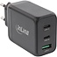 InLine USB Heimladegerät | 2x USB-C PD + 1x USB-A QC4+ | GaN | 65W | Schwarz