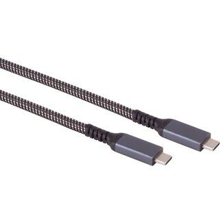 S-Impuls USB-C Kabel | USB 3.1 10 Gbps | PD 100W | 4K 60Hz | Nylon | 2 Meter